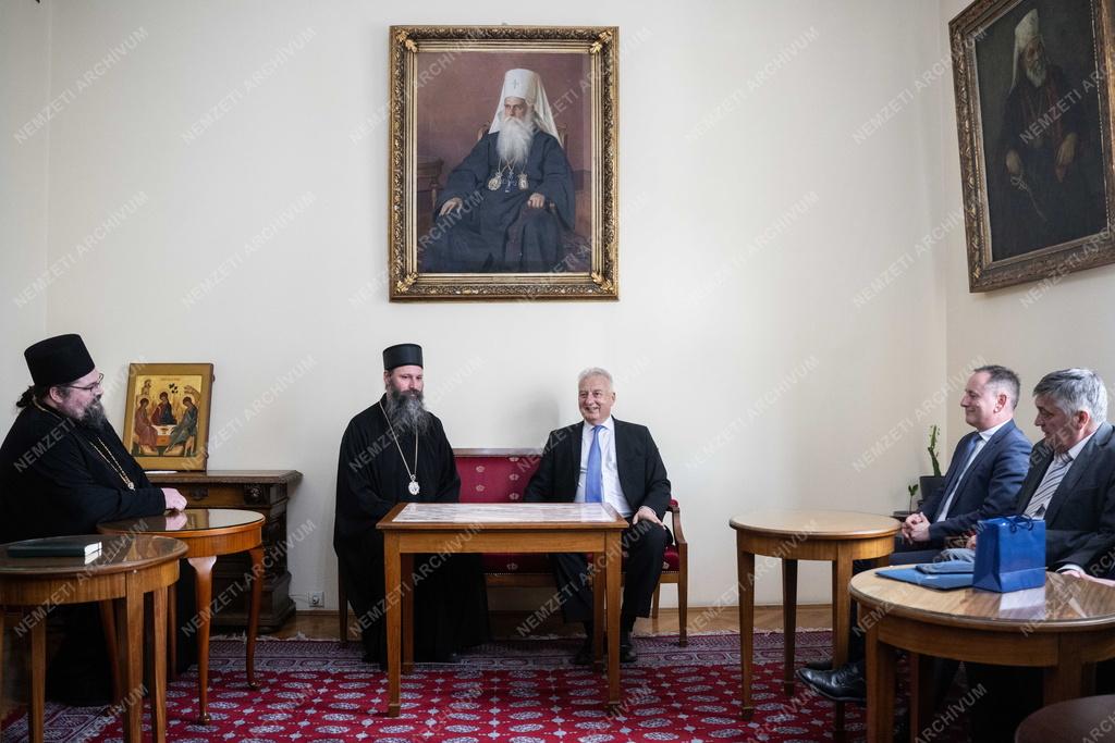 Semjén Zsolt Belgrádban