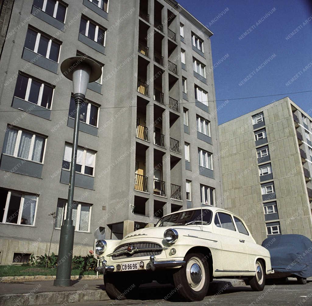 Városkép - Budapest - Lágymányosi lakótelep