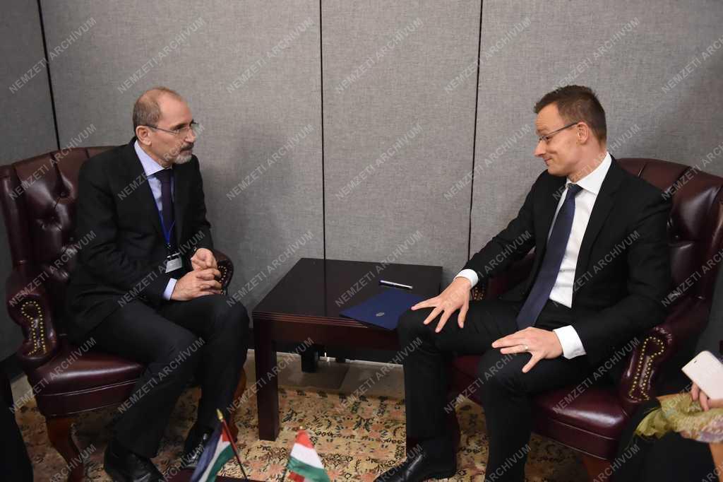 Szijjártó Péter New Yorkban 