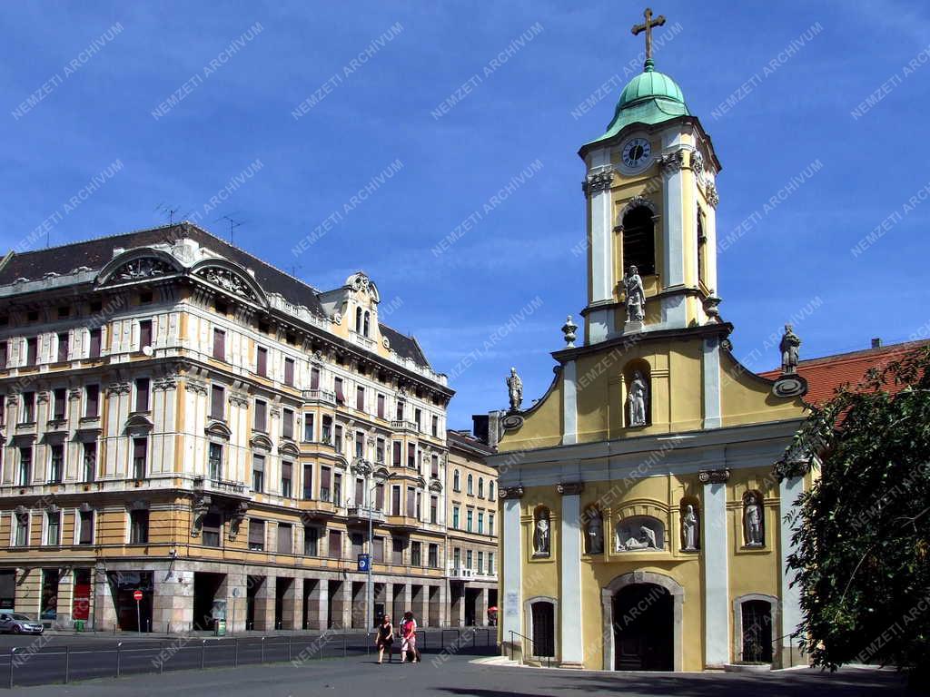 Városkép - A Rókus-kápolna és környéke