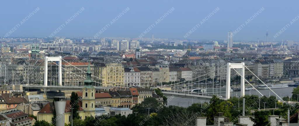 Budapest - Panoráma - Erzsébet híd