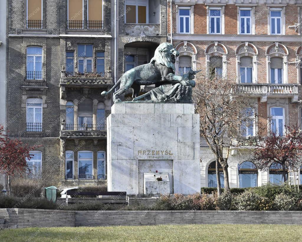 Köztéri szobor - Budapest - Przemysl védőinek emlékműve 