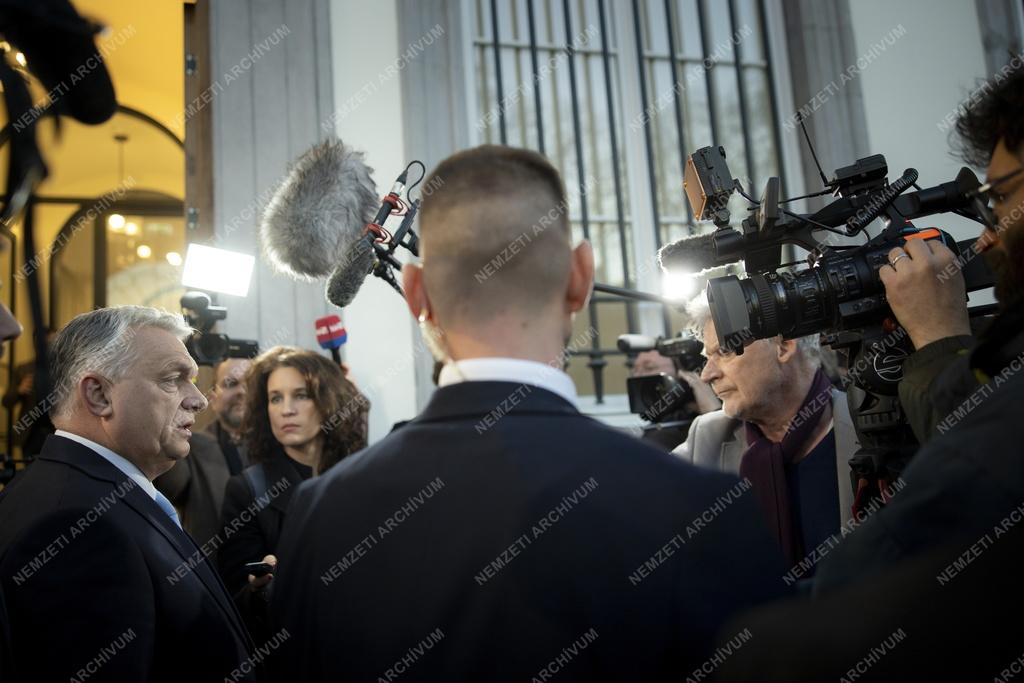 Orbán Viktor Brüsszelben