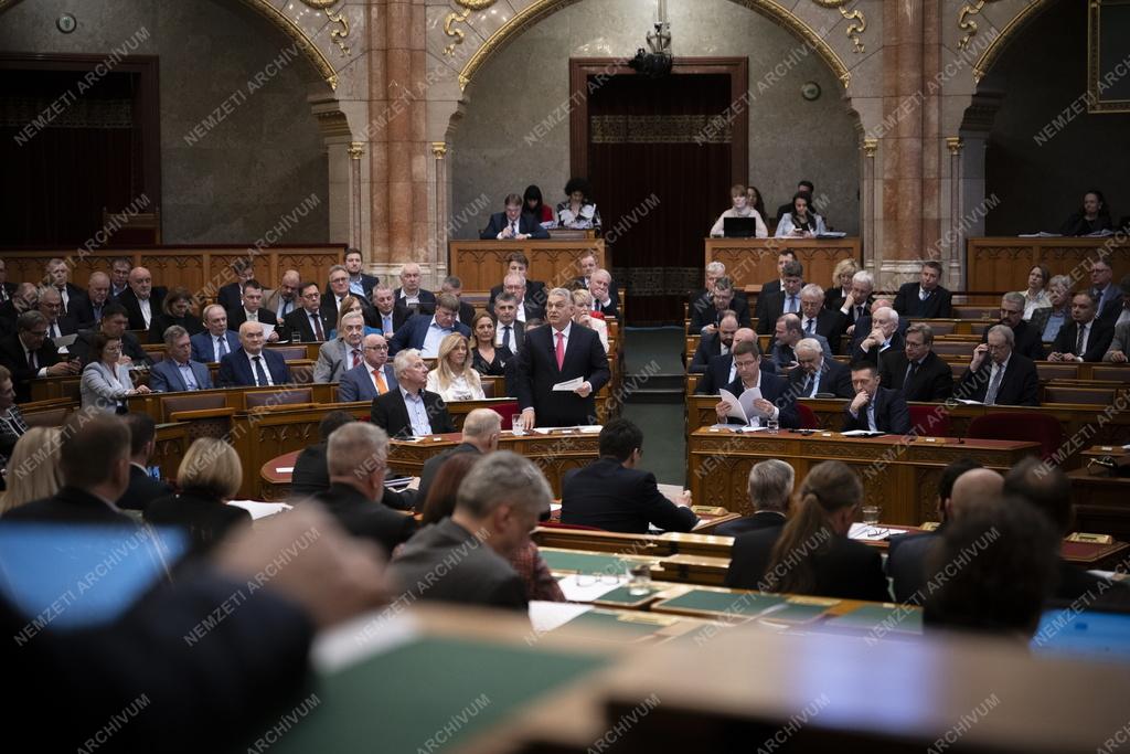 Az Országgyűlés plenáris ülése