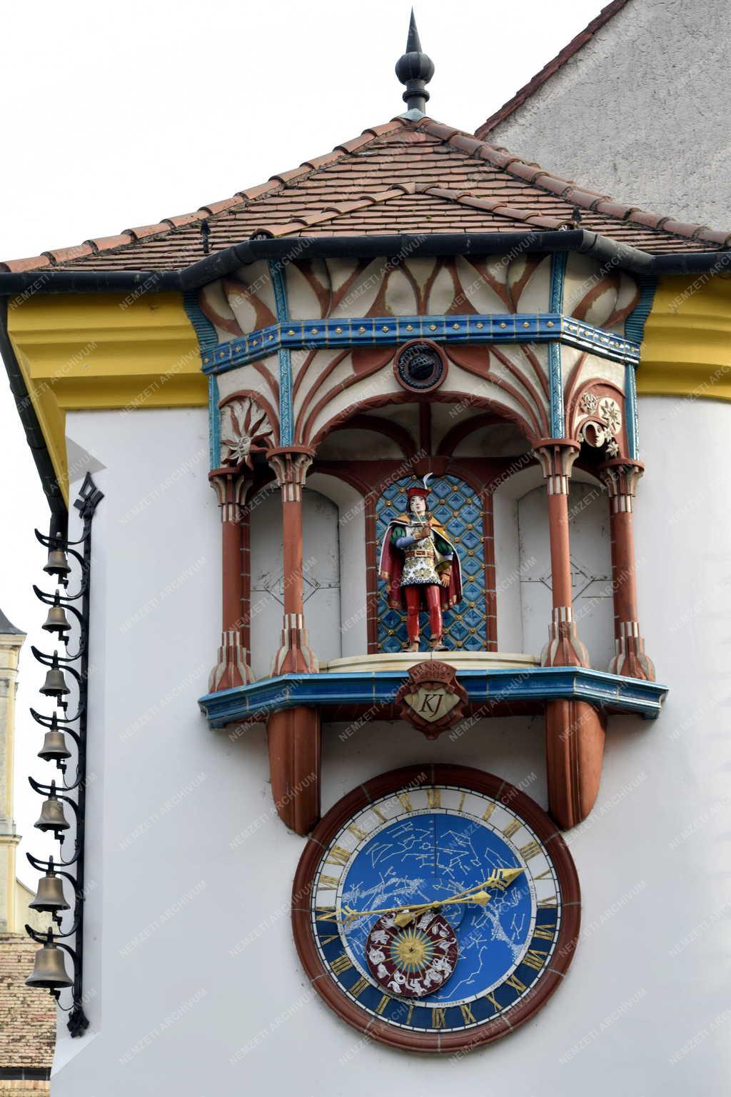 Városkép - Székesfehérvár - Órajáték