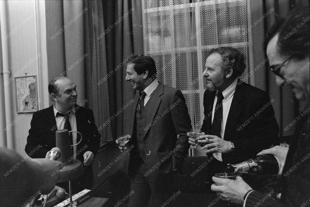 Kultúra - Az izraeli Chaim Topol és Bodrogi Gyula színművészek