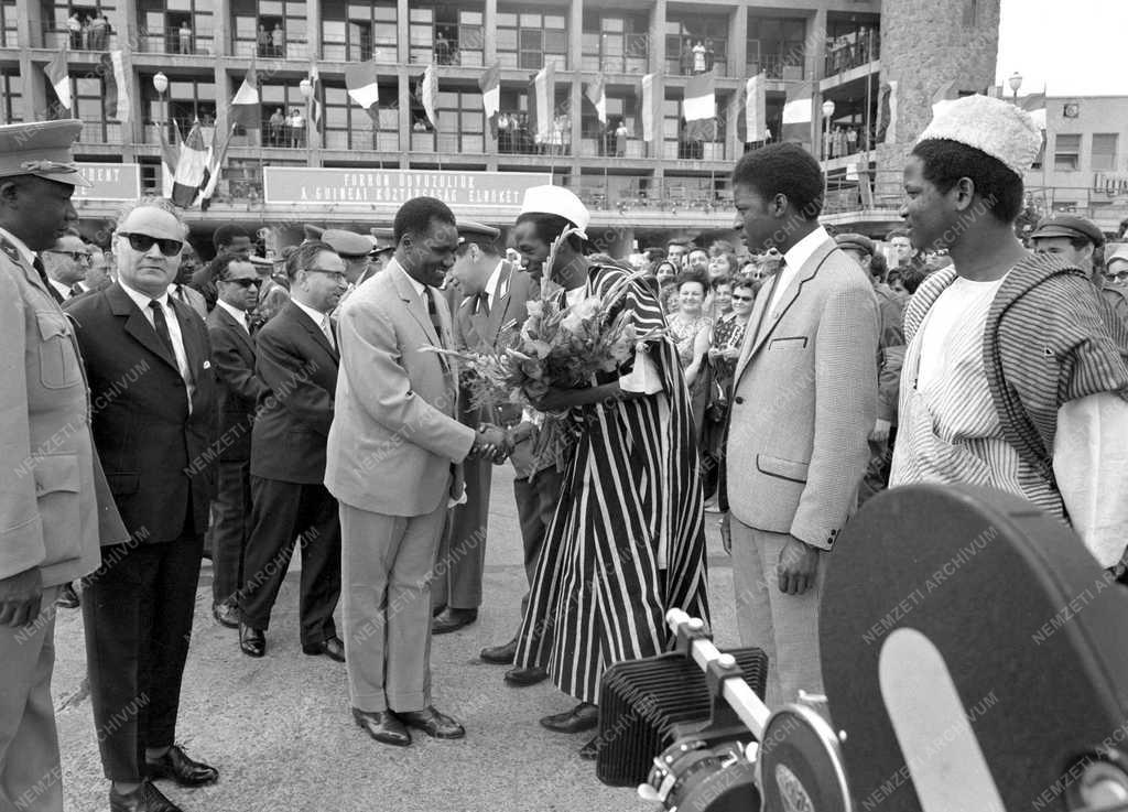 Külpolitika - Sekou Touré látogatása Magyarországon 