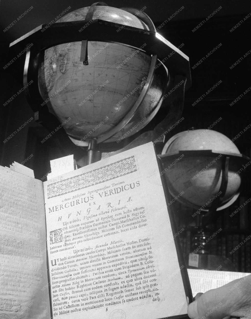 Kultúra - Az első magyarországi újság a Mercurius Veridicus ex Hungaricus