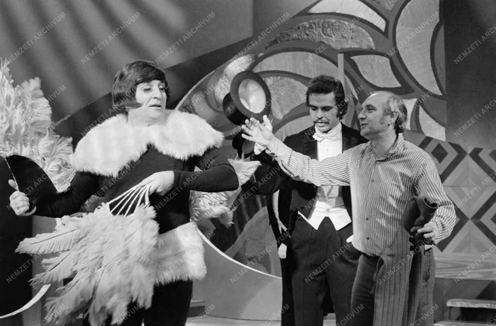 Kultúra - Televízió - Az Alfonzó Show című tv-műsor forgatása