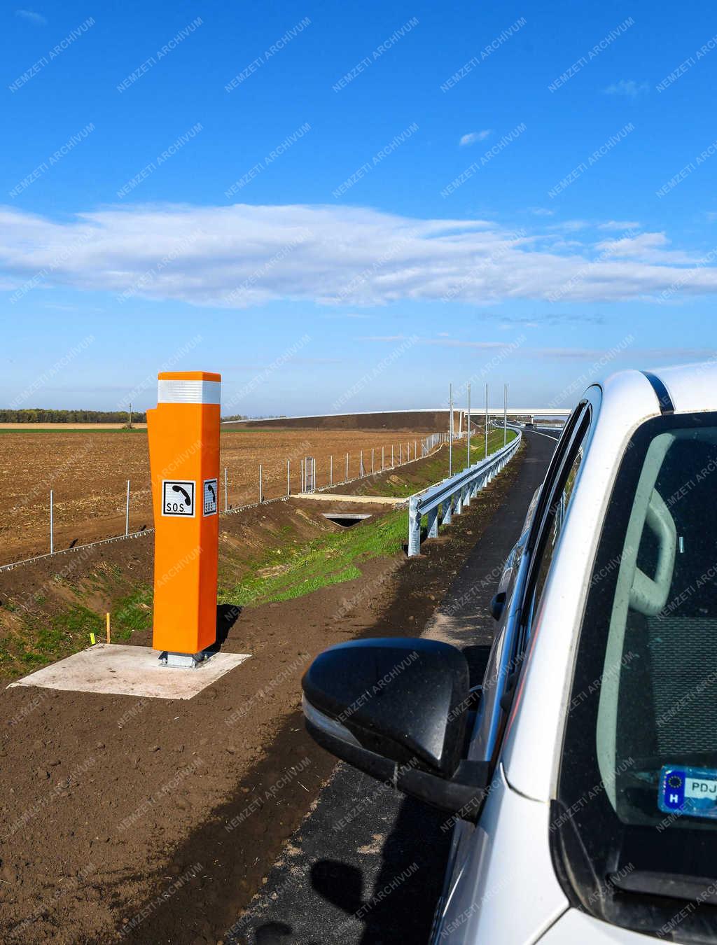 Közlekedés - Derecske - Az M35-ös autópálya építése