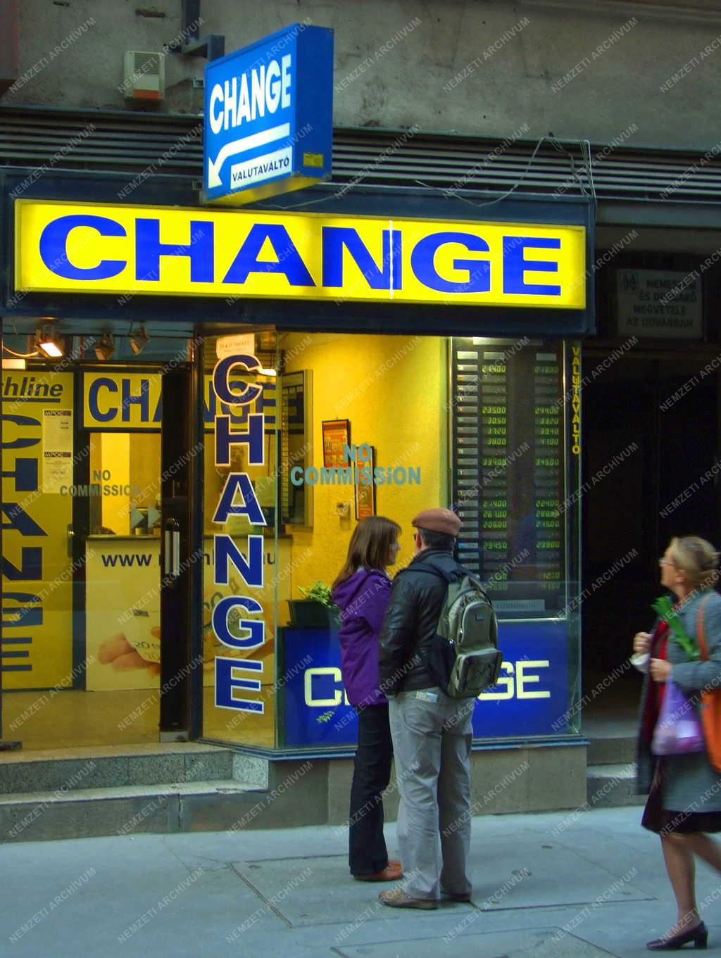 Táj, város - Budapest - Valutaváltó