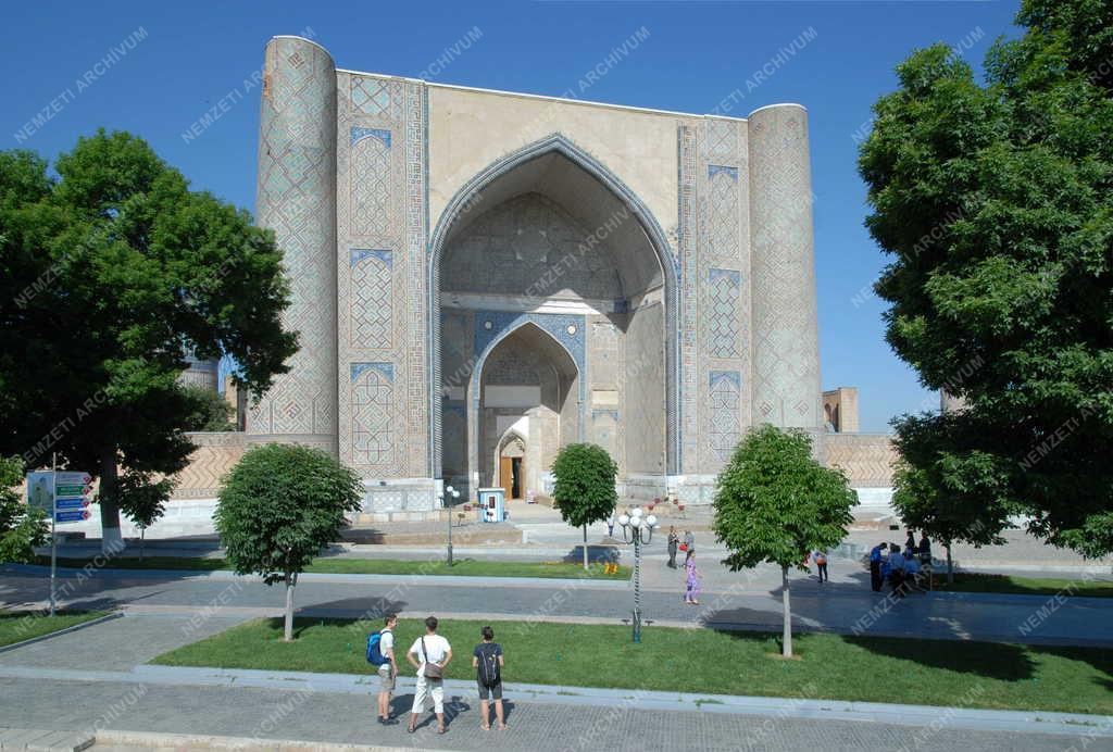 Üzbegisztán - Szamarkand - Bibi-Khanum mecset 