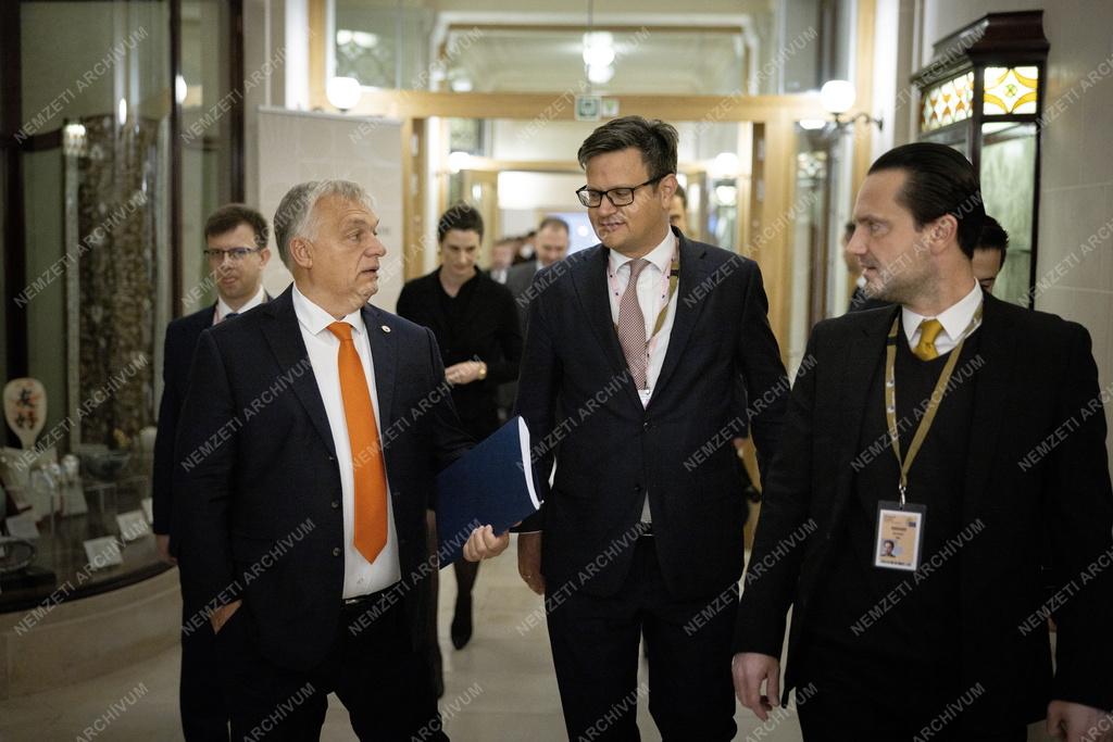A Patrióták Európáért frakció vezetőinek brüsszeli találkozója