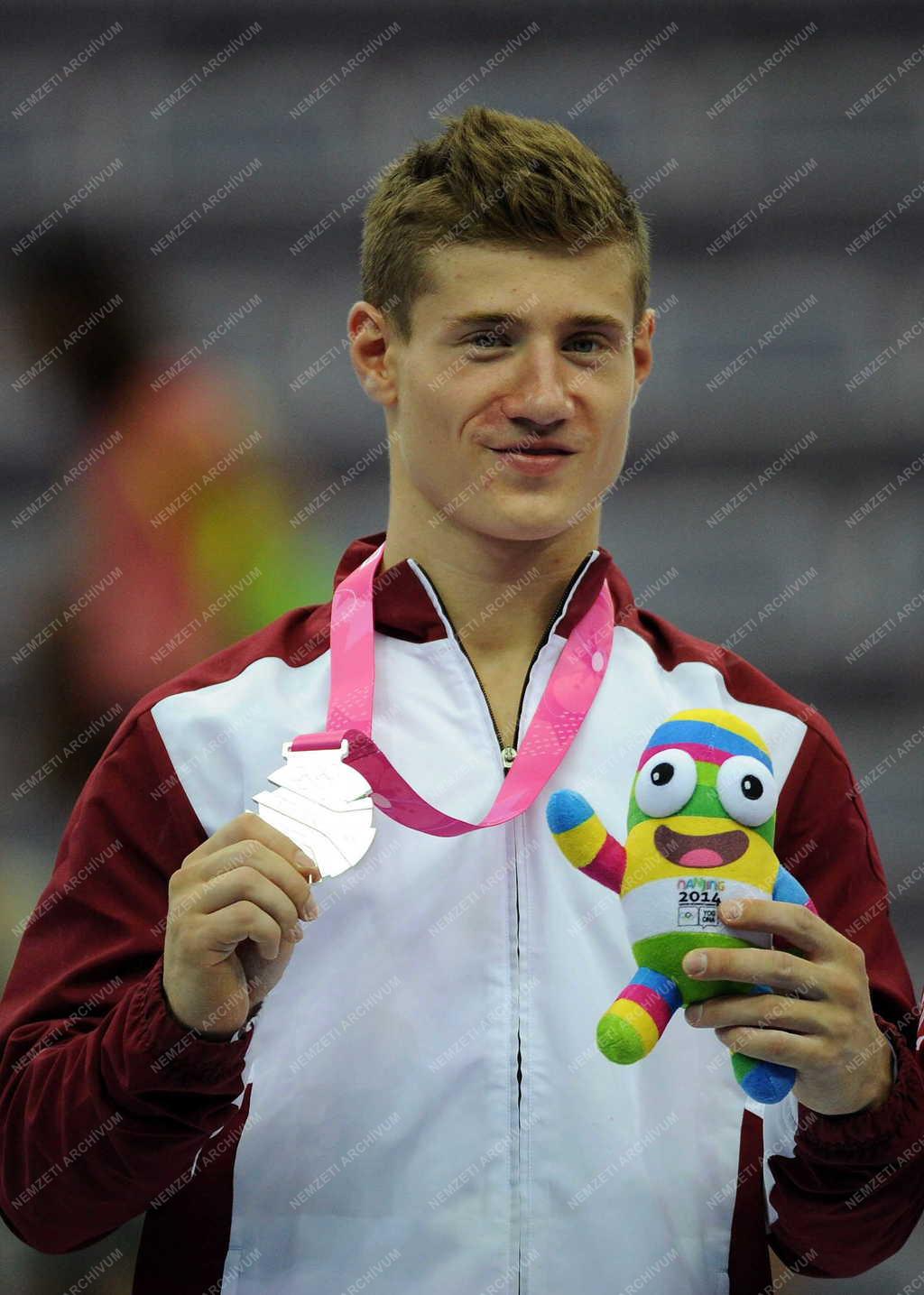 Ifjúsági olimpia - Kardos Botond ezüstérmes