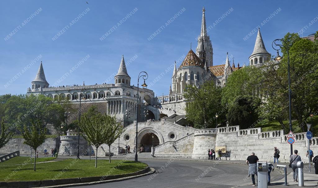Városkép - Budapest - Halászbástya és a Mátyás templom