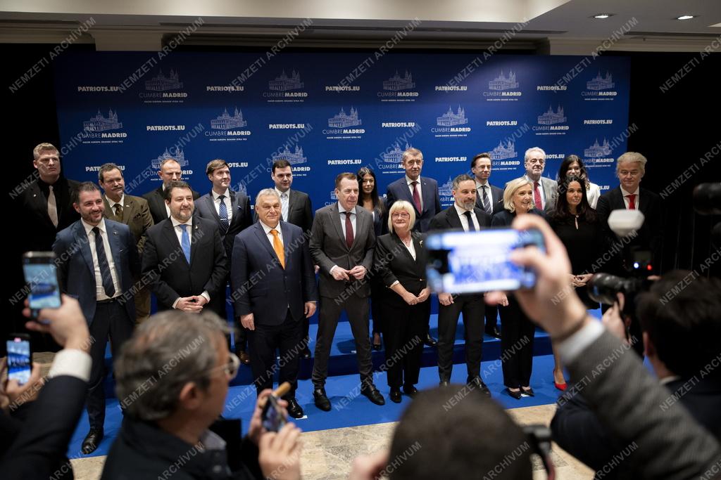 Orbán Viktor Madridban