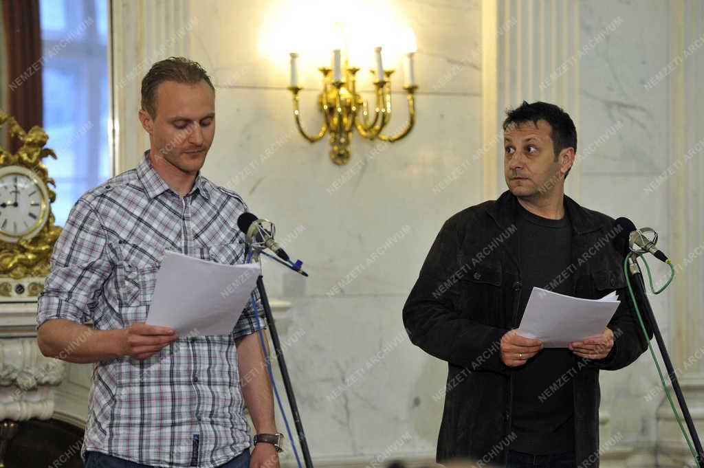 Rádió - Rádiókabaré felvétele