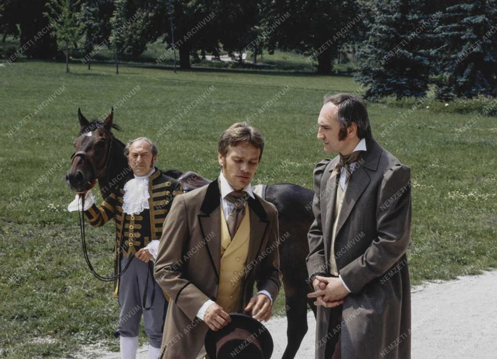 Kultúra - Televízió - A cár őrültje című tv-film forgatása