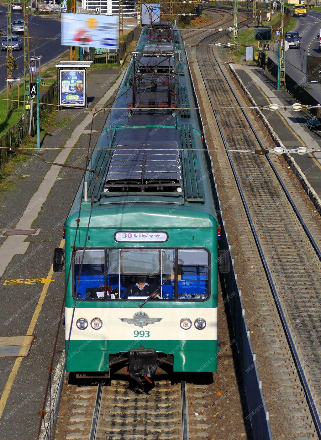 Közlekedés - Budapest - A H5-ös HÉV