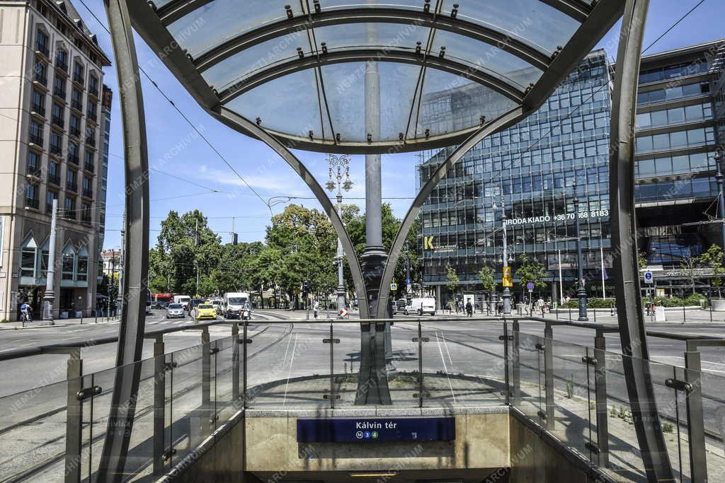 Városkép - Budapest - Kálvin tér