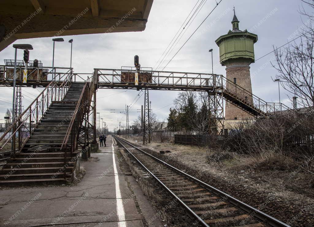 Közlekedés - Budapest - Istvántelek vasúti megállóhely