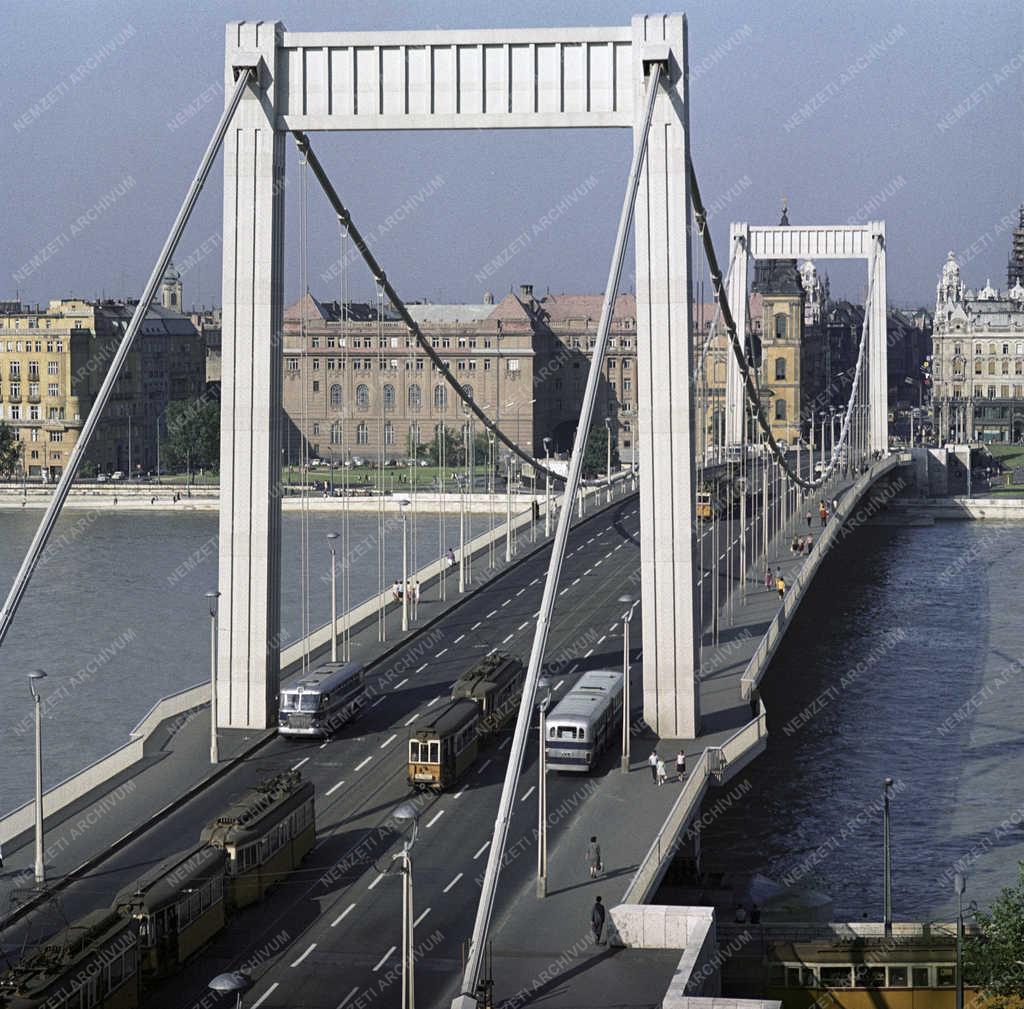 Városkép - Budapest - Erzsébet híd