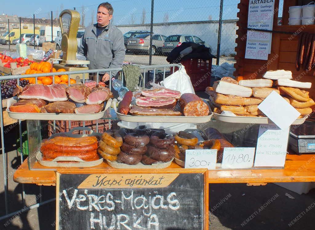 Kereskedelem - Budapest - Bosnyák téri Vásárcsarnok
