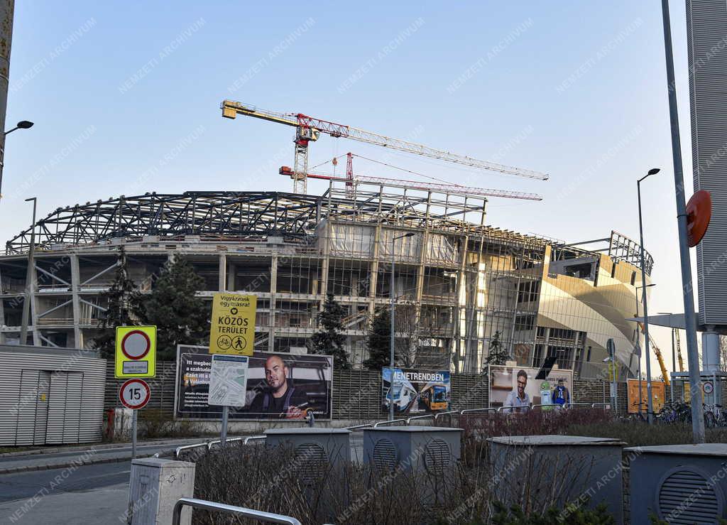 Településfejlesztés - Sport - Épül a Multifunkcionális Sportcsarnok Budapesten