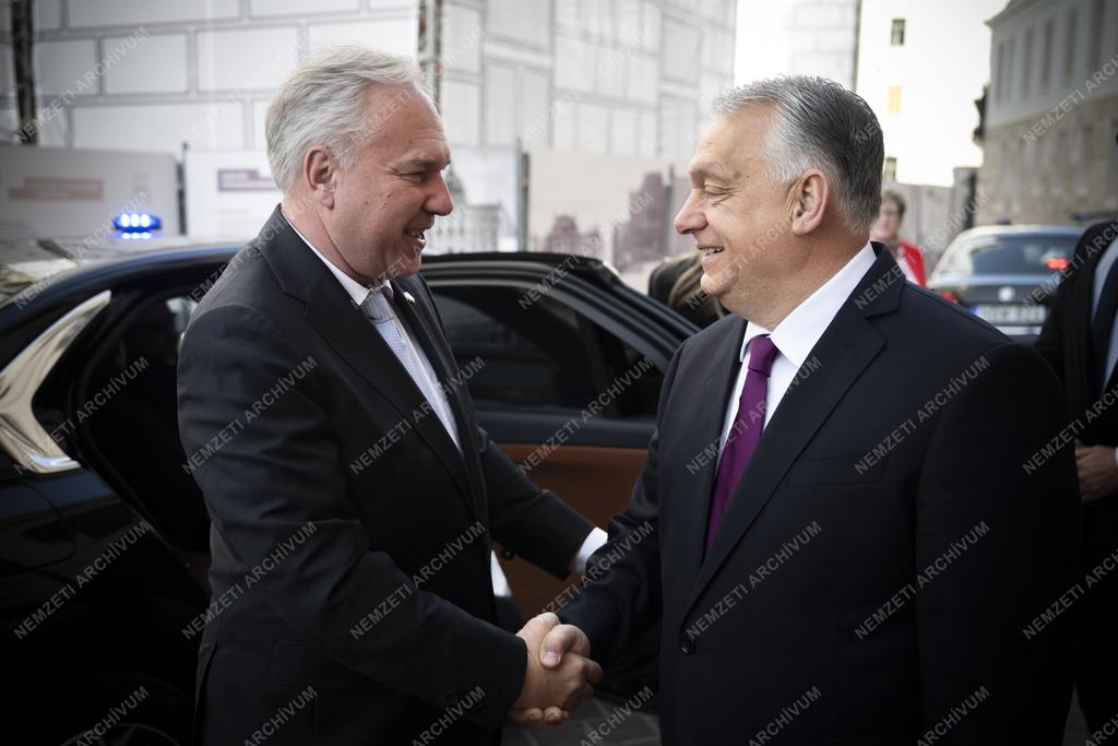 Orbán Viktor fogadta az osztrák Nemzeti Tanács elnökét 