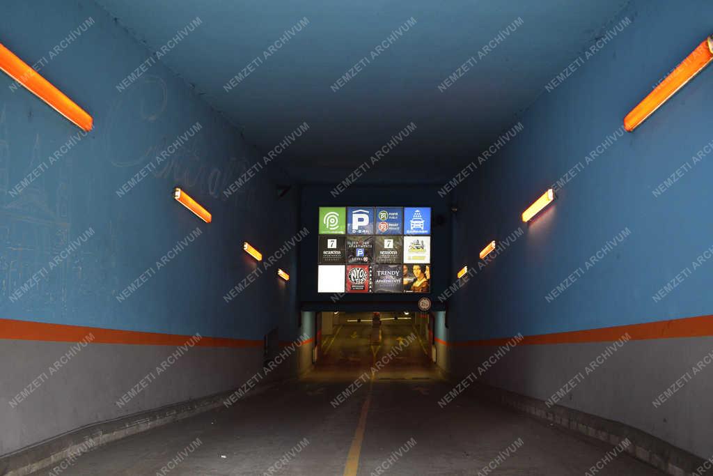 Városkép - Budapest - Király utcai parkoló