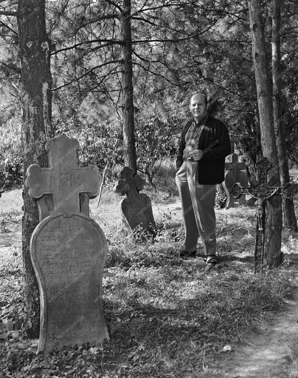 Kultúra - Pécsi Sándor színművész kertjében