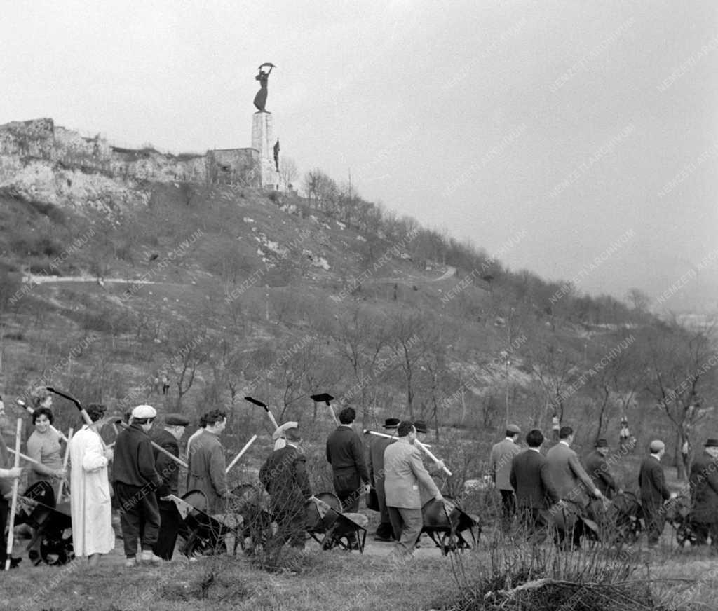Építőipar - Jubileumi park épül a Gellért-hegyen