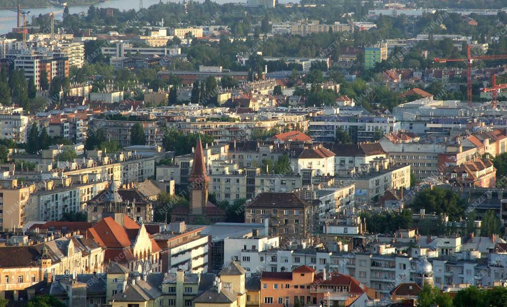 Városkép - Budapest - Lágymányos panorámája
