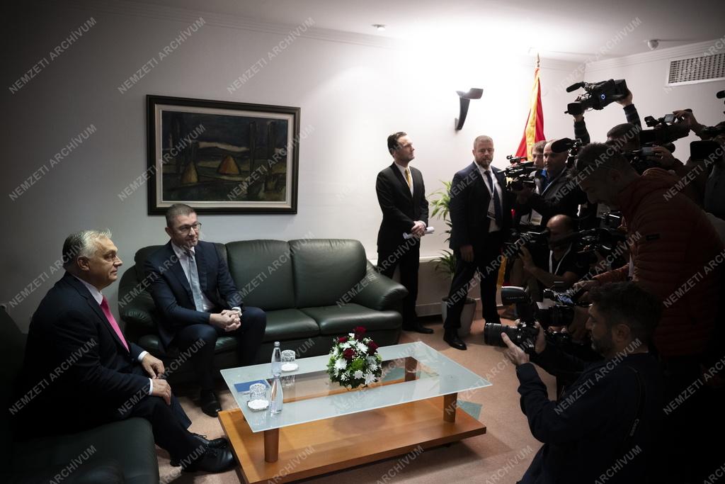 Orbán Viktor Észak-Macedóniában