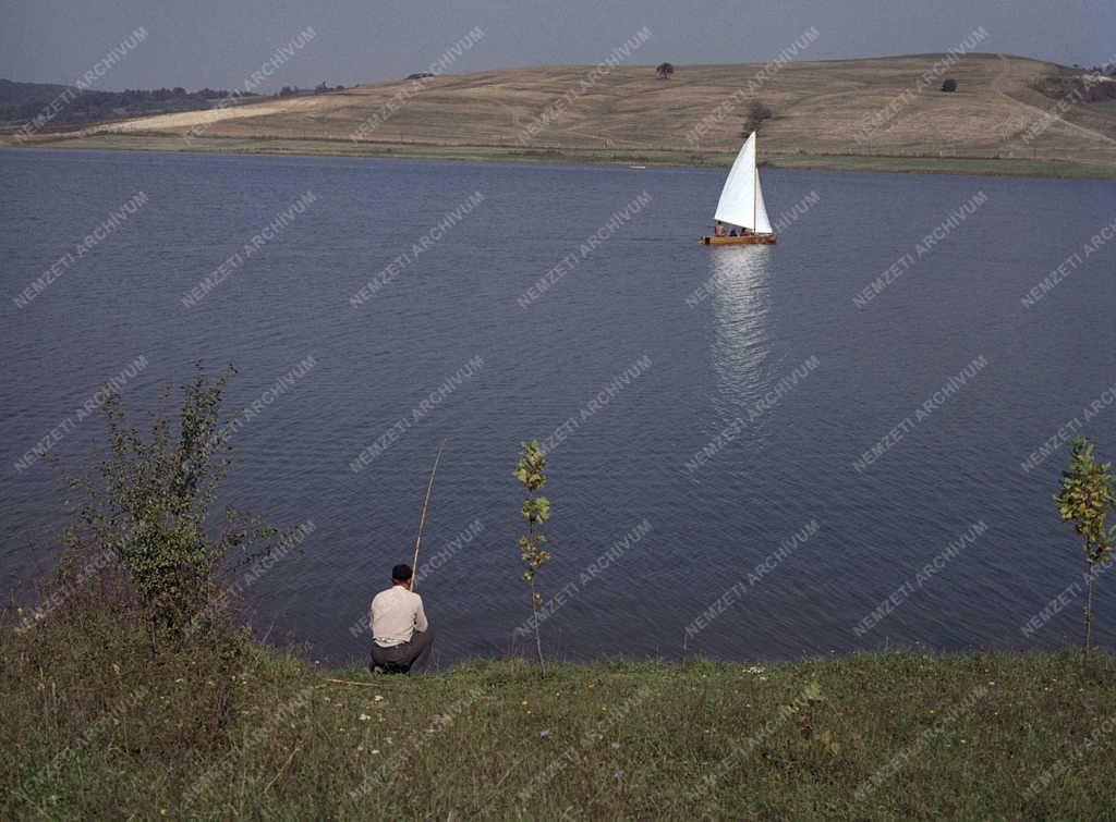 Tájkép - Orfűi-tó