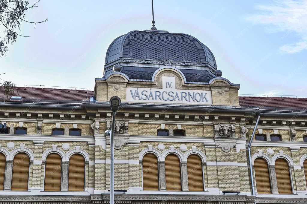 Kereskedelem - Budapest - Hunyadi téri vásárcsarnok