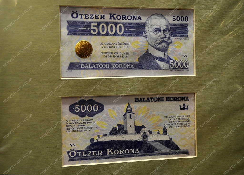Kultúra - Évforduló - A 80 éves Vagyóczky Károly bankjegytervező grafikus kiállítása