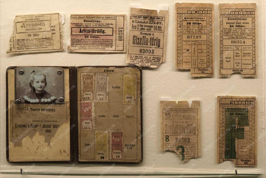 Közlekedés - Budapest - Földalatti Vasúti Múzeum 