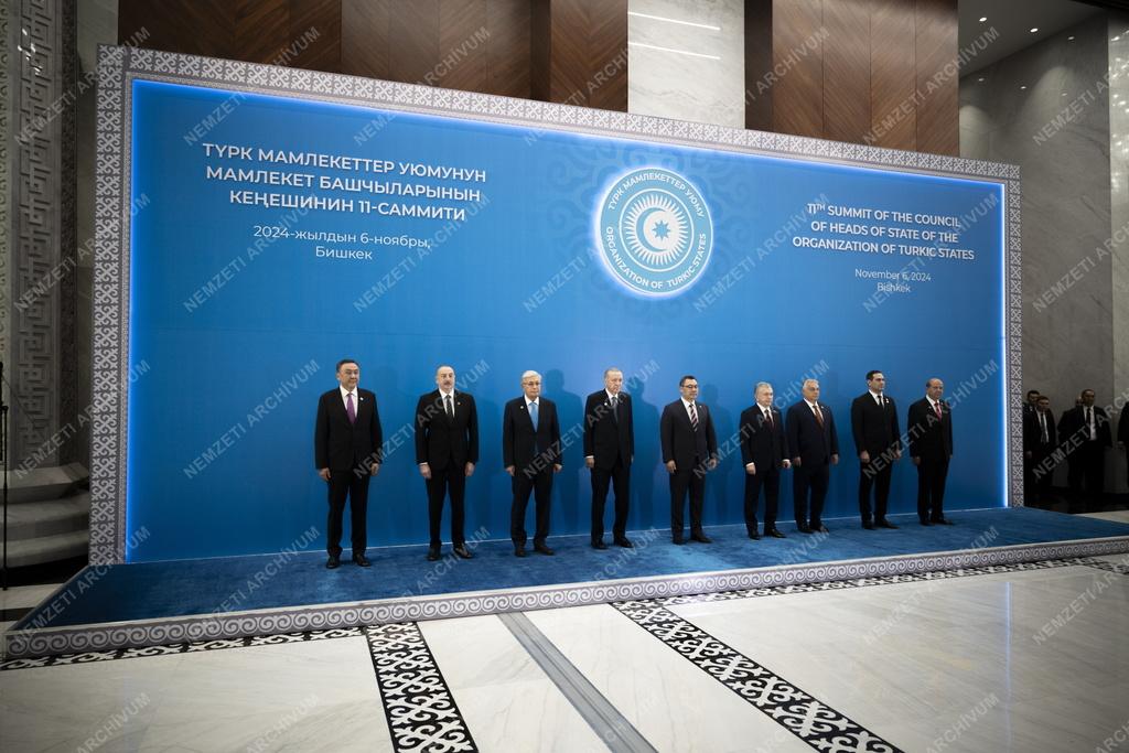 A Türk Államok Szervezetének csúcstalálkozója Biskekben