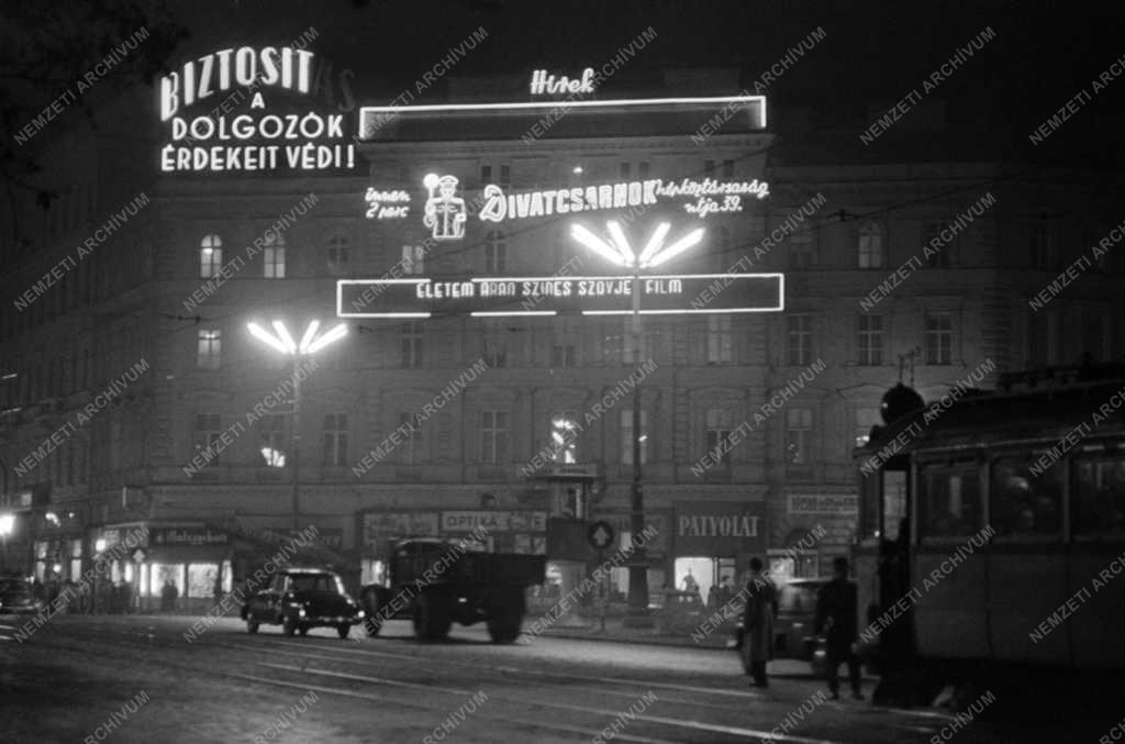 Városkép - Budapest este