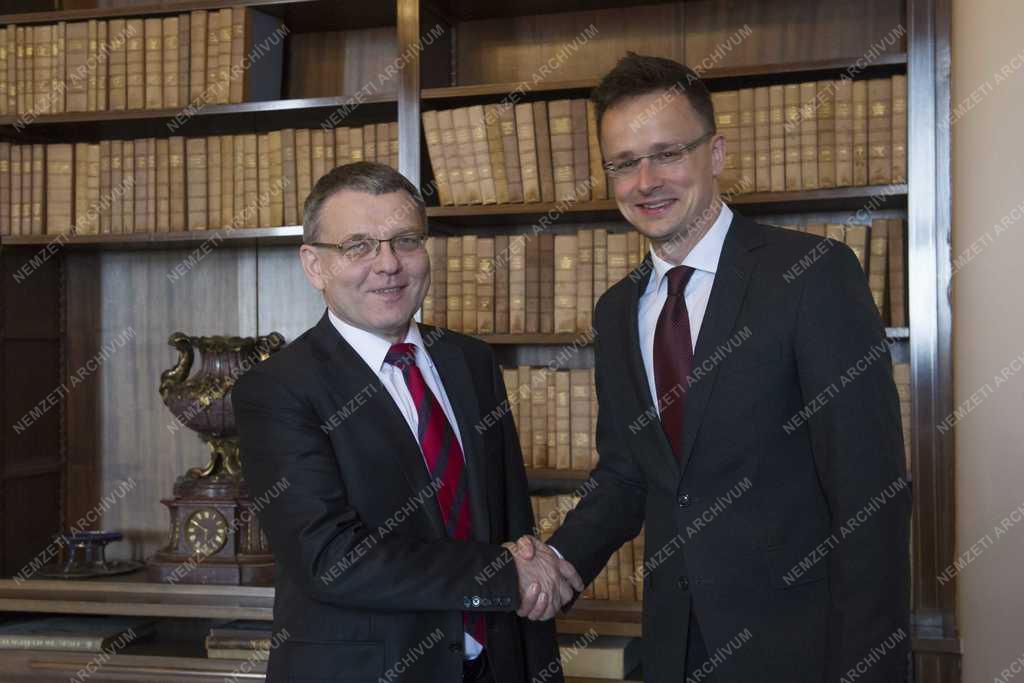Szijjártó Péter Prágában