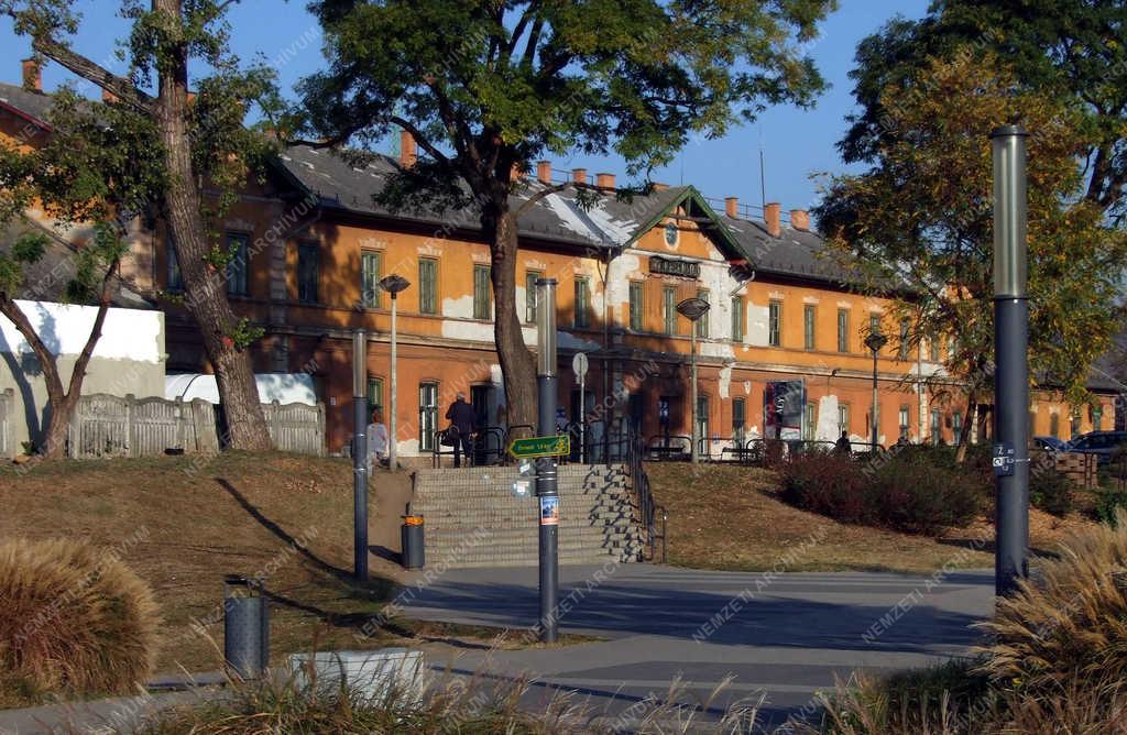 Közlekedés - Budapest - A Kelenföld vasútállomás régi épülete 