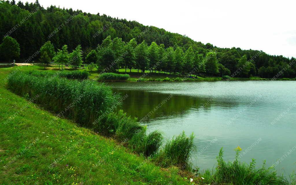 Tájkép - Szentgotthárd - Máriaújfalu  -  Víztározó