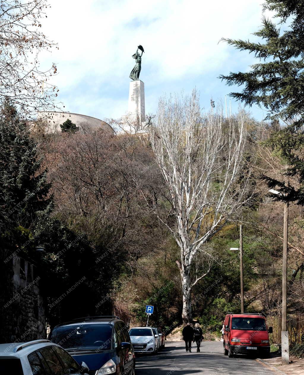 Városkép - Budapest - A Gellért-hegyi Szabadság-szobor