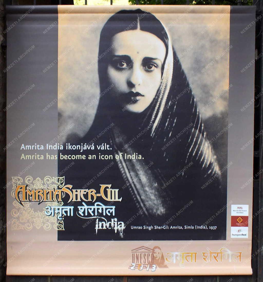 Portré - Zebegény - Amrita Sérgil portréja