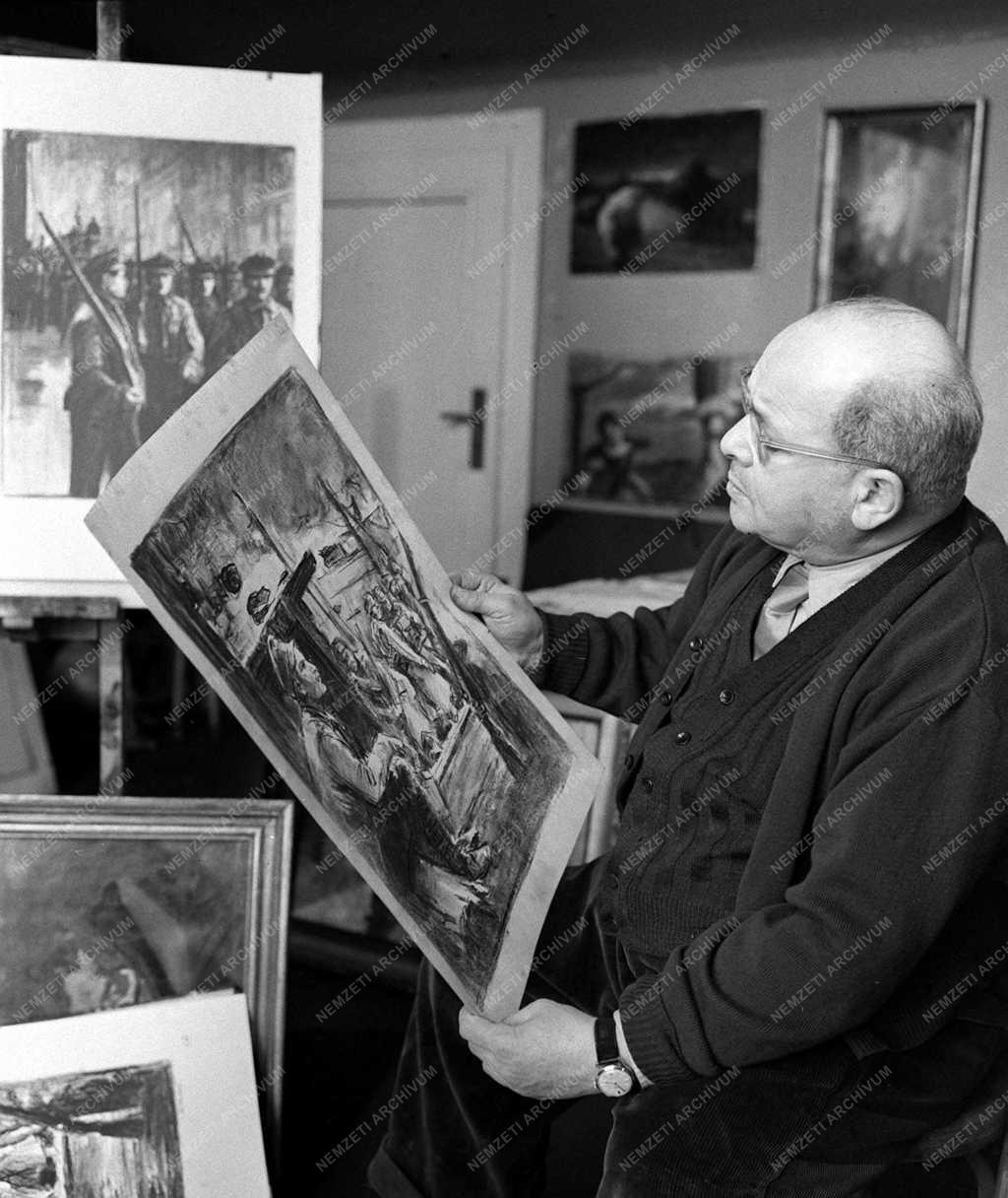 Ék Sándor Kossuth-díjas festő