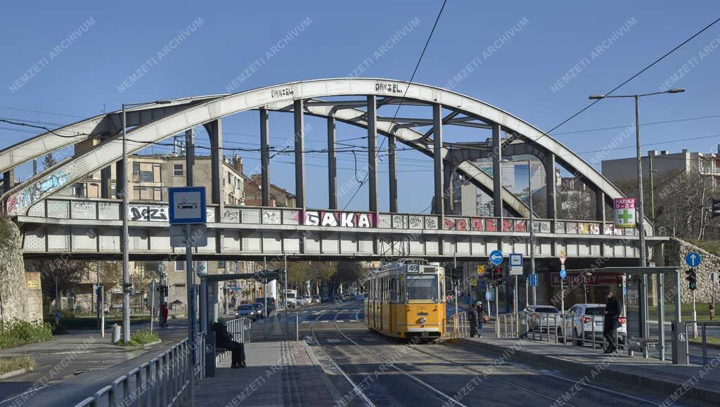 Közlekedés - Budapest - Hamzsabégi Vasúti Híd