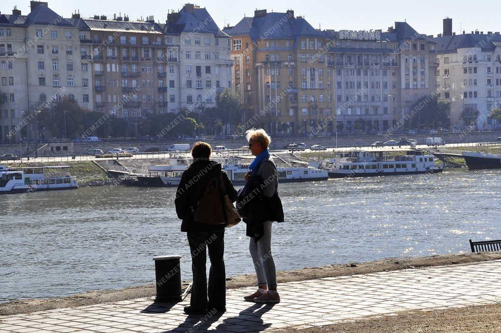 Városkép - Tájkép - Budapest - Látkép a Margitszigetről