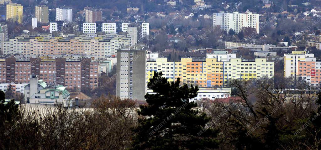 Városkép - Budapest - Épületek a főváros XI. kerületében