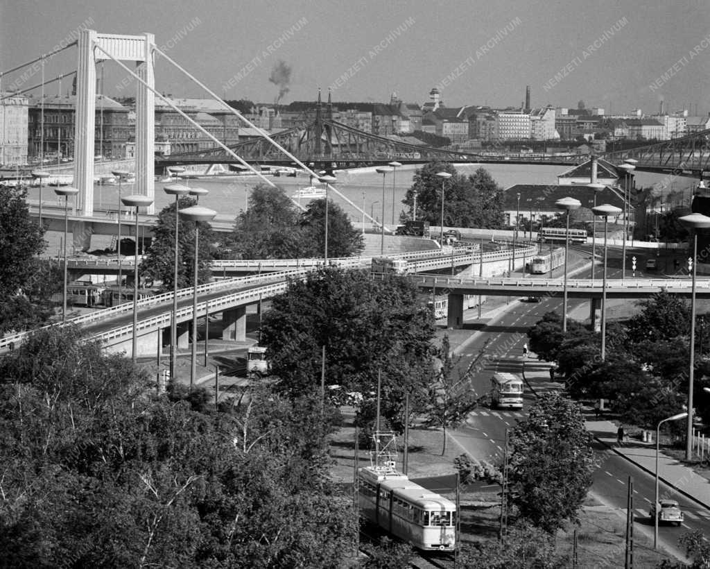 Városkép - Budapest - Erzsébet híd